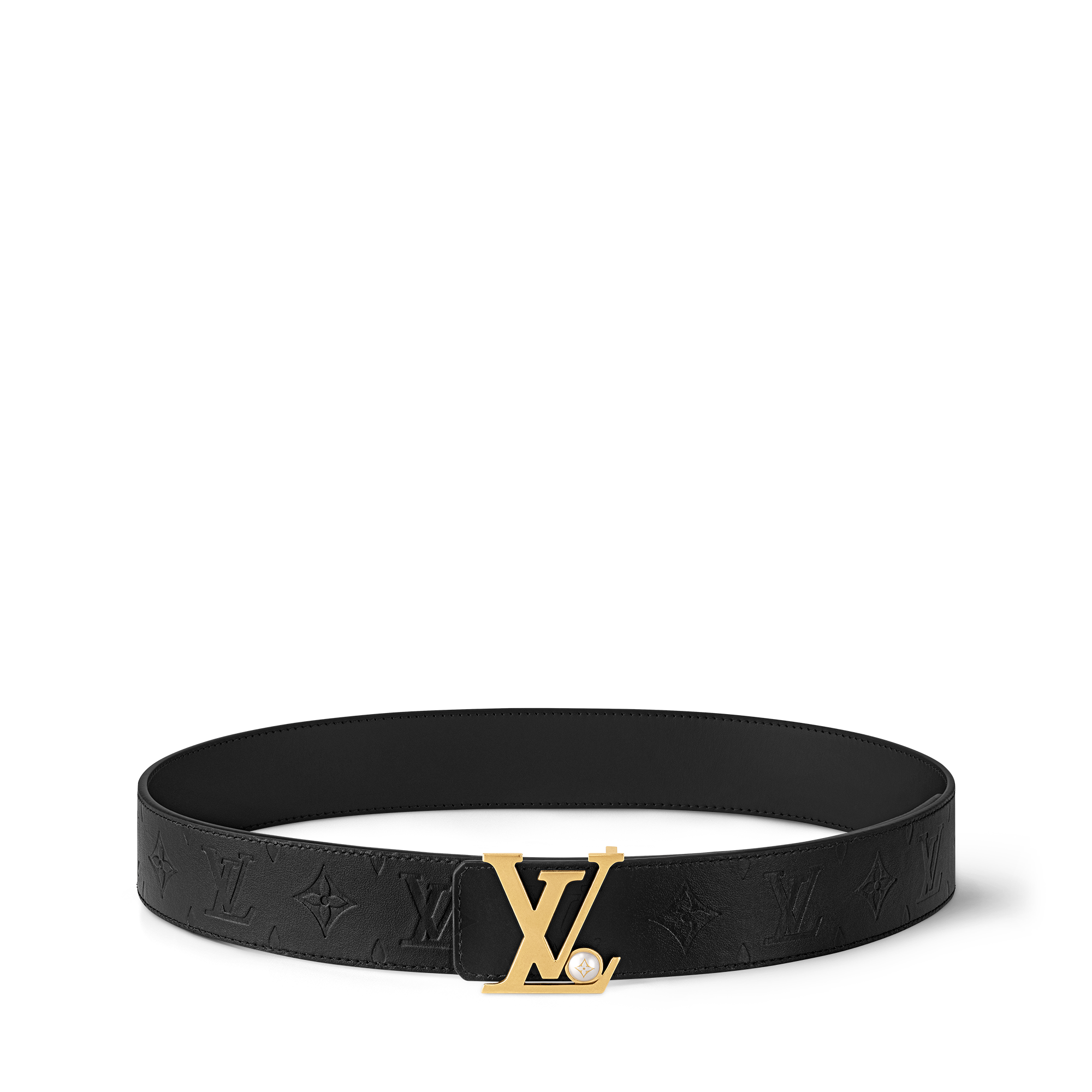LV Initiales Pearls 40mm Reversible Belt - Accessories | LOUIS VUITTON